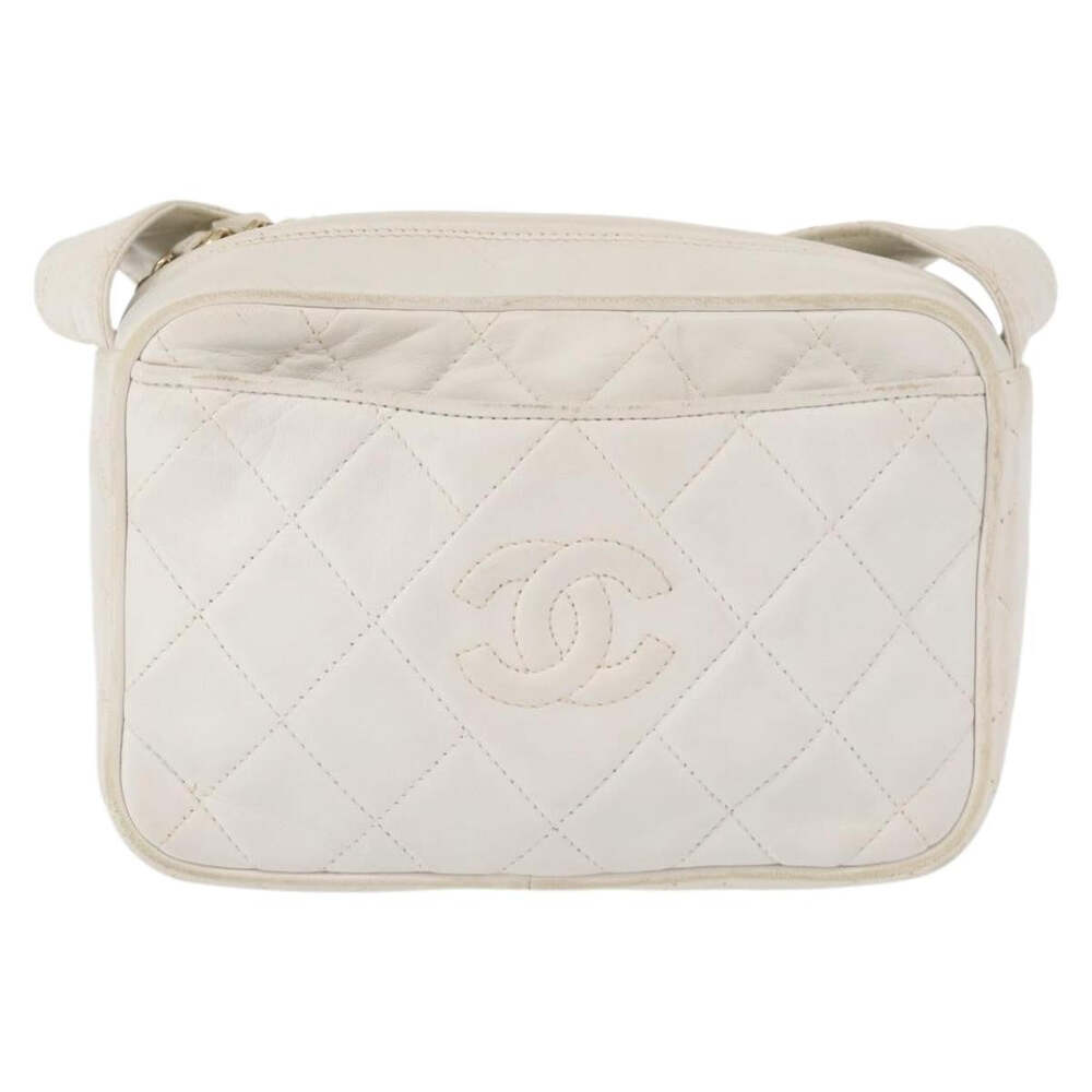 Chanel Vintage Diamond Cc Camera Bag #327363C13B